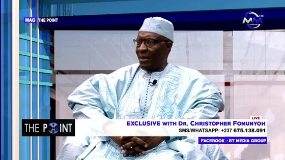 The Point Exclusive Interview with Dr. Christopher Fomunyoh